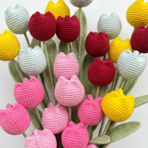 Crochet Tulip Bloom – Timeless Handmade Beauty