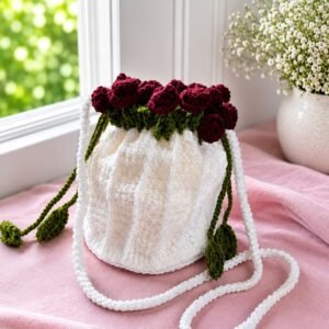 Rose bouquet bag