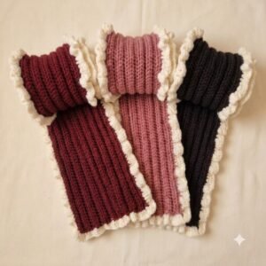Ruffled scarf