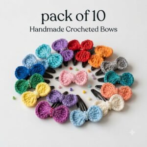 Bow hair clips